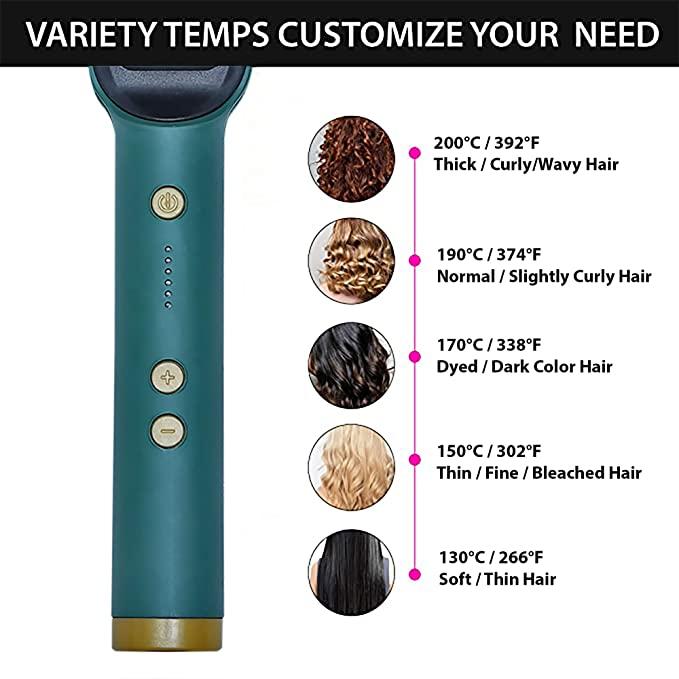 Electric Hair Straightener Comb Brush