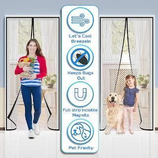 Magnetic Mosquito Net Screen Door