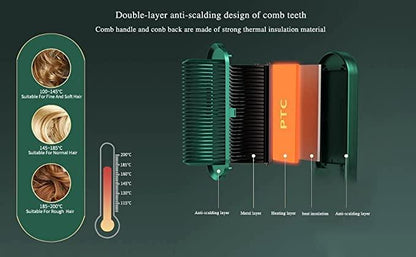 Electric Hair Straightener Comb Brush